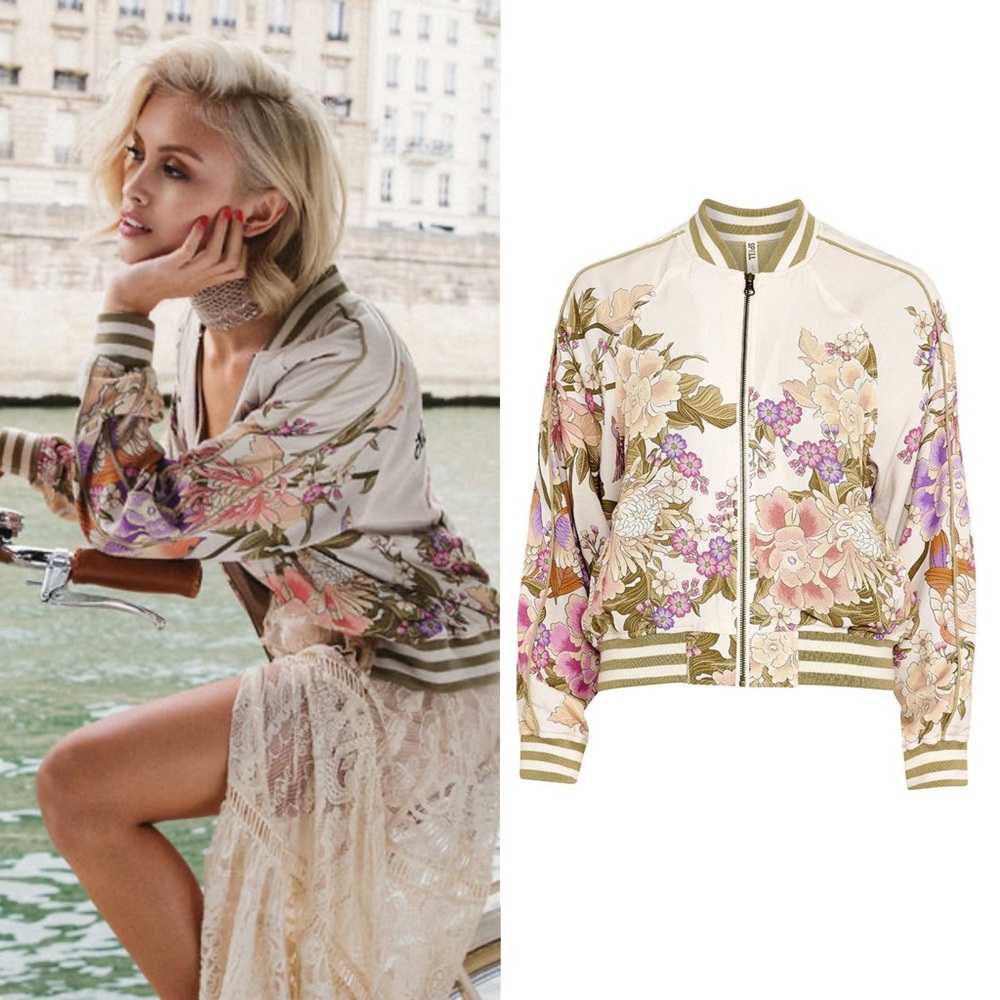 New Spell The Gyspy Spell Blue Skies Bomber Cream